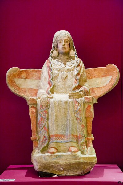 نسخة من لا داما دي بازا أو سيدة بازا (متعدد الألوان) بواسطة الايبيرية